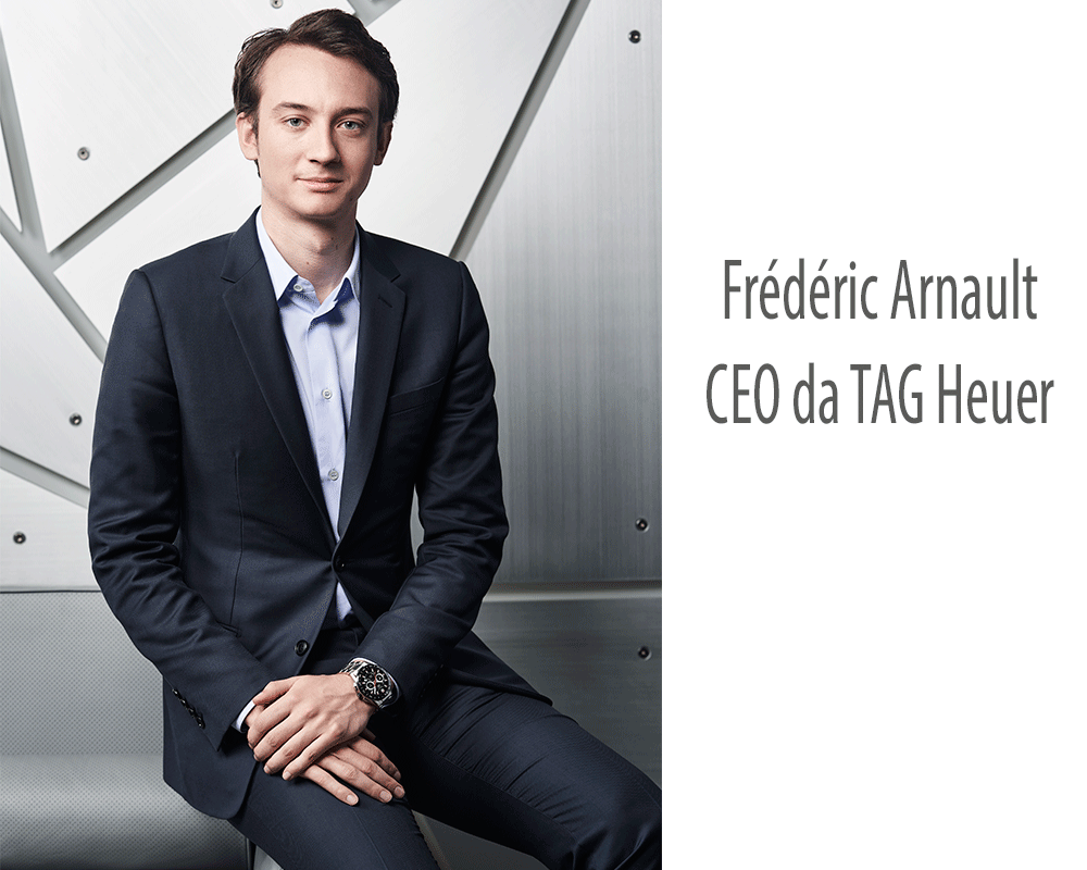 TAG Heuer anuncia seu novo CEO Fr d ric Arnault Revista Pulso