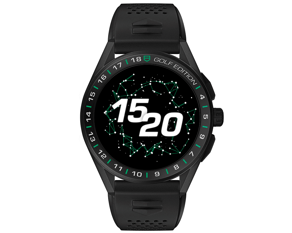 Jogue golfe com o TAG Heuer Connected, Suporte aplicativo Golf