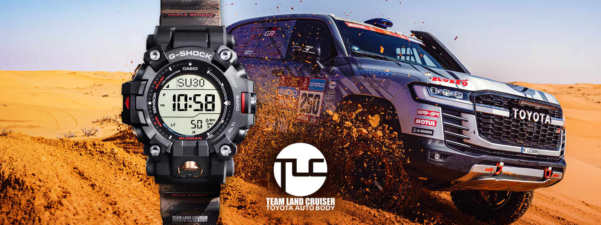 No momento você está vendo G-Shock e Team Land Cruiser se unem para lançar relógio inspirado no espírito off-road